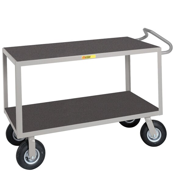 Little Giant Ergonomic Handle, Flush Shelves, 1200 lbs. Capacity, 24" x 48" Shelf Size ENGF-2448-9PM - main